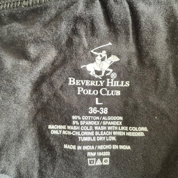 Beverly Hills Polo Club 2 NEW boxers briefs size L - Picture 2 of 3